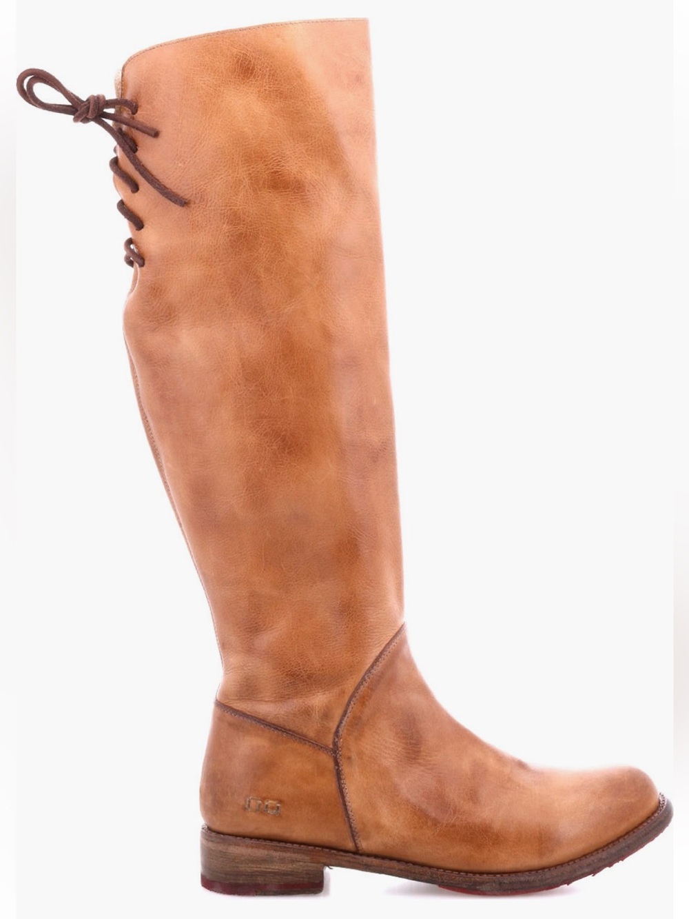Bed Stu Manchester Cognac Leather Over-the-Knee Riding Boots 10 women - Picture 13 of 13